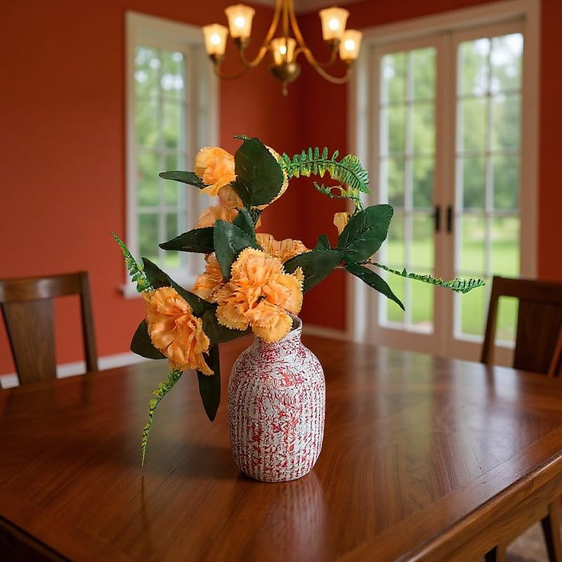 VIBHSA Handmade Ceramic Flower Vase for Home Decoration