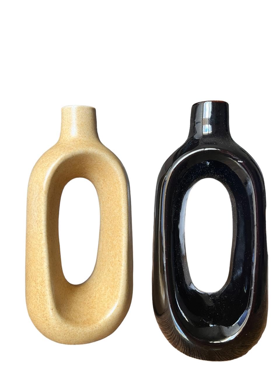 VIBHSA Beautiful Ceramic Decorative Vases with Unique Quality for Home Decor, Center Table