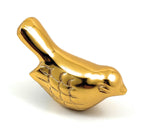 VIBHSA Collectible Bird Figurines Symbols of Health & Happiness (Golden Rustic)