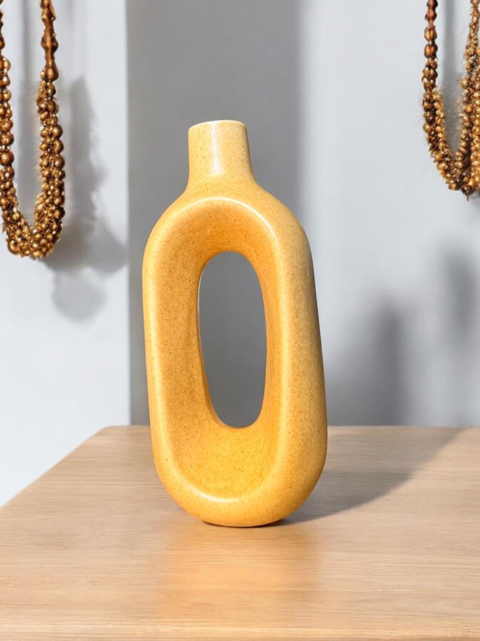 VIBHSA Beautiful Ceramic Decorative Vases with Unique Quality for Home Decor, Center Table