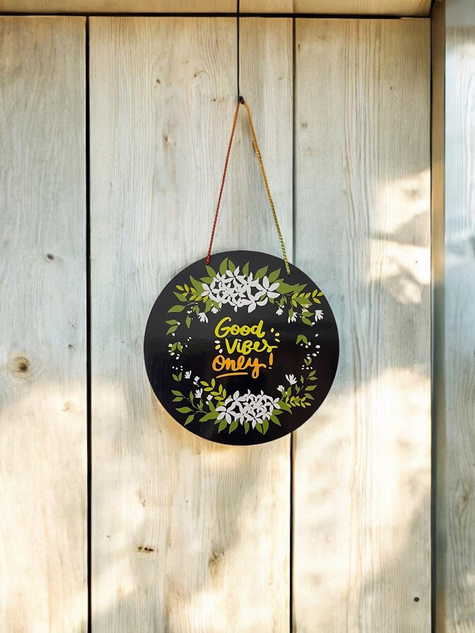 VIBHSA Quotes Wall Art for Home Decoration Wall Hanging Decoration for Living Room Welcome Home Evil Eye Decoration Diwali Decoration Hanging Decorative Items