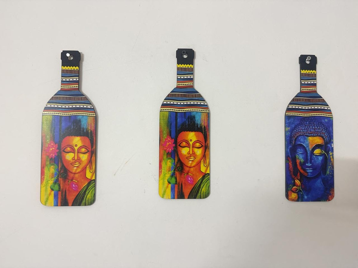 VIBHSA Wooden Wall Hanging Decor