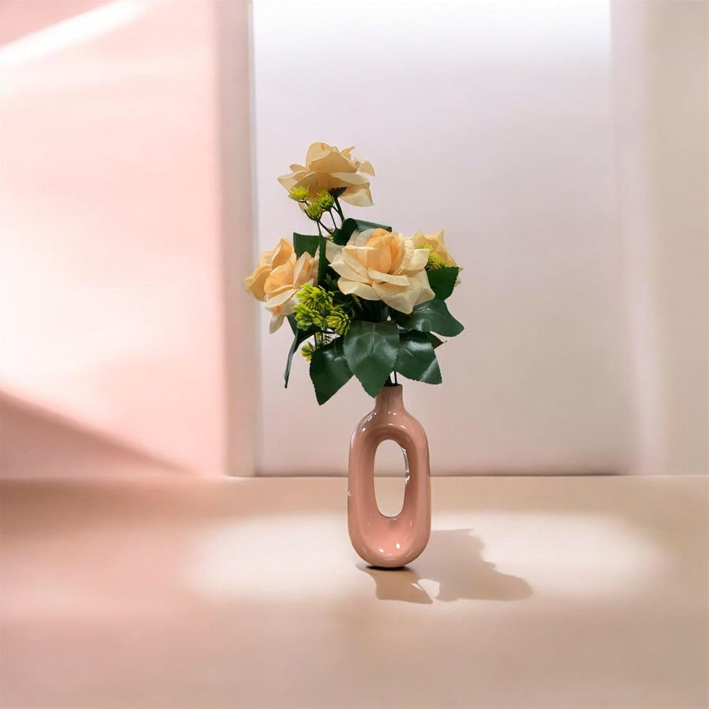 VIBHSA Beautiful Ceramic Decorative Vases with Unique Quality for Home Decor, Center Table