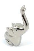 VIBHSA Handmade Ring Holder Organizer. Ring Holders for Jewelry (Silver Elephant)