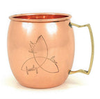 Handcrafted Moscow Mule Copper Mugs Set of 2