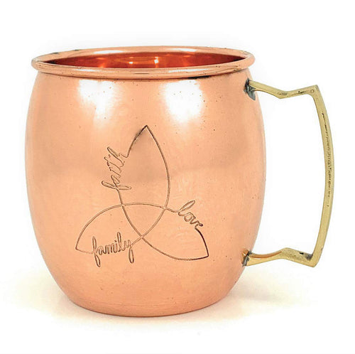 Handcrafted Moscow Mule Copper Mugs Set of 2