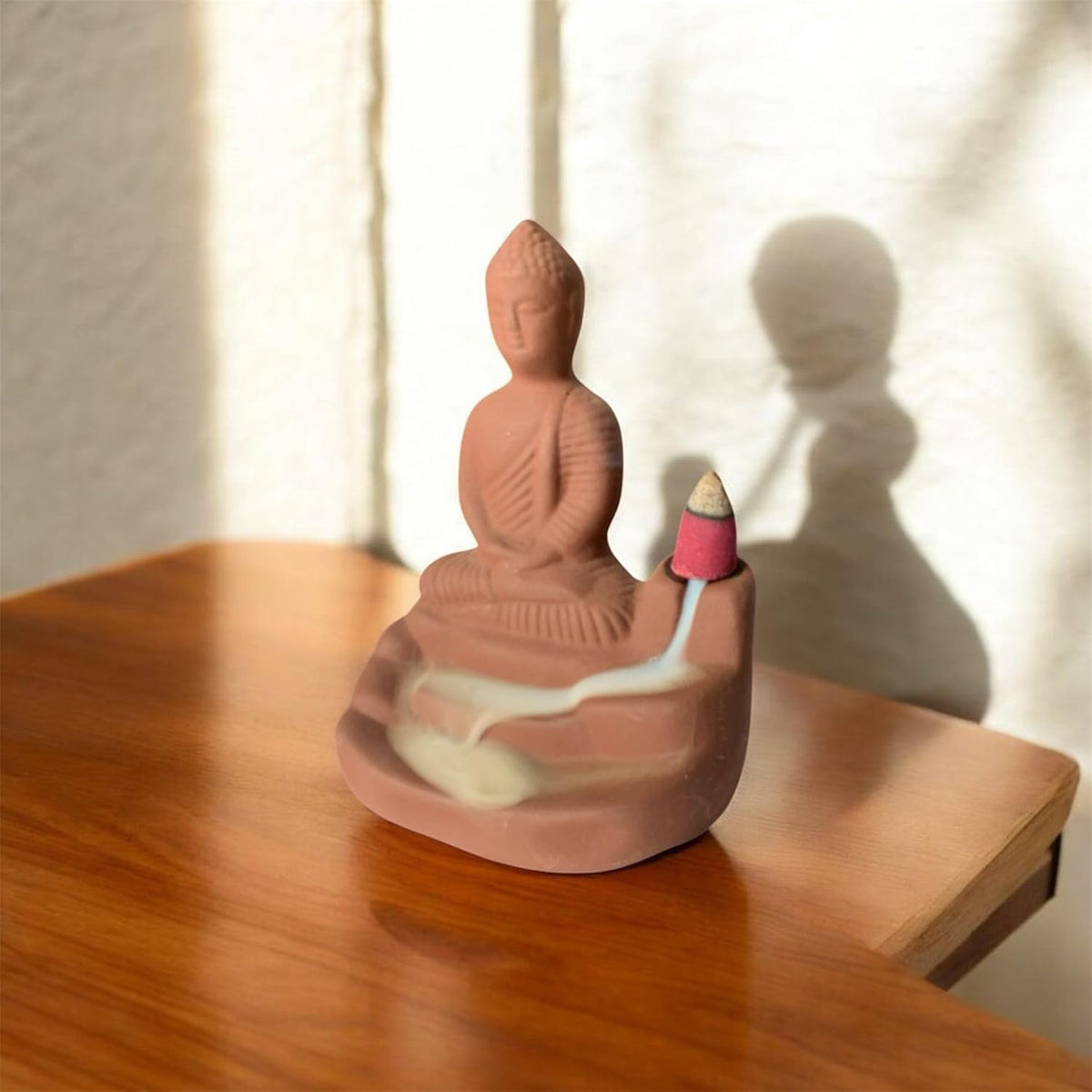 VIBHSA Buddha Incense Holder & Backflow Burner