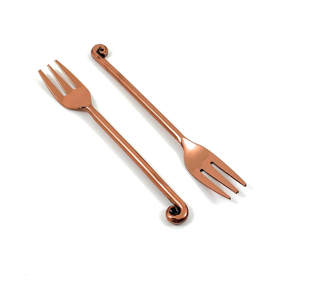 Handcrafted Appetizer Forks Salad Forks Set of 6