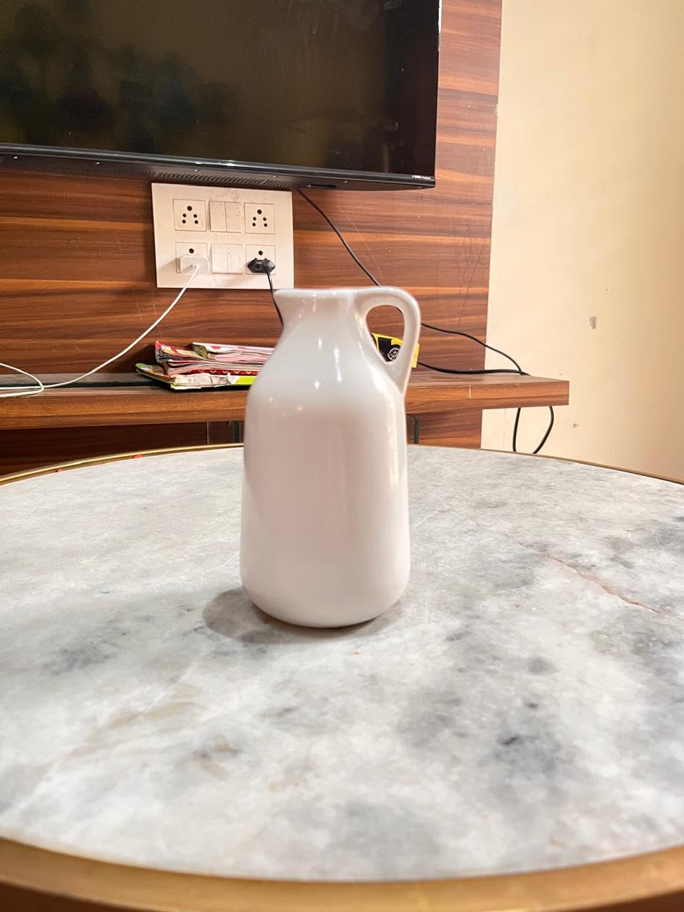 VIBHSA Ceramic Vase for Home Living Room Décor Ceramic Vase