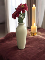 VIBHSA Ceramic Vase for Home Living Room Décor Ceramic Vase Plant Containers for Elegant Indoor/Outdoor Decor