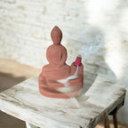 VIBHSA Buddha Incense Holder & Backflow Burner