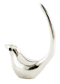 Bird Figurines for Home Decor,Living Room, Bedroom, Office Desk, Cabinets (Silver Finish)