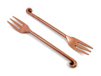 Handcrafted Appetizer Forks Salad Forks Set of 6