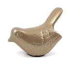 VIBHSA Handcrafted Bluebird of Happiness Home Decor Accents Collectible Bird Figurines Symbols of Health & Happiness (Golden)