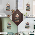VIBHSA Radha Krishna Decorative Wall Art Mdf Wooden Wall Hanger For Living Room