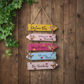 VIBHSA Motivational Quote Decorative Wall Art Mdf Wooden Wall Hanger For Living Room