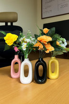 VIBHSA Beautiful Ceramic Decorative Vases with Unique Quality for Home Decor, Center Table