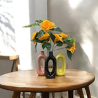 VIBHSA Beautiful Ceramic Decorative Vases with Unique Quality for Home Decor, Center Table