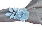VIBHSA Flower Napkin Rings Set of 8