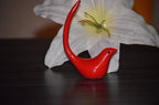 Red Bird Figurine of Health & Hapiness (3.8" H, Aluminum)