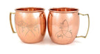 Handcrafted Moscow Mule Copper Mugs Set of 2