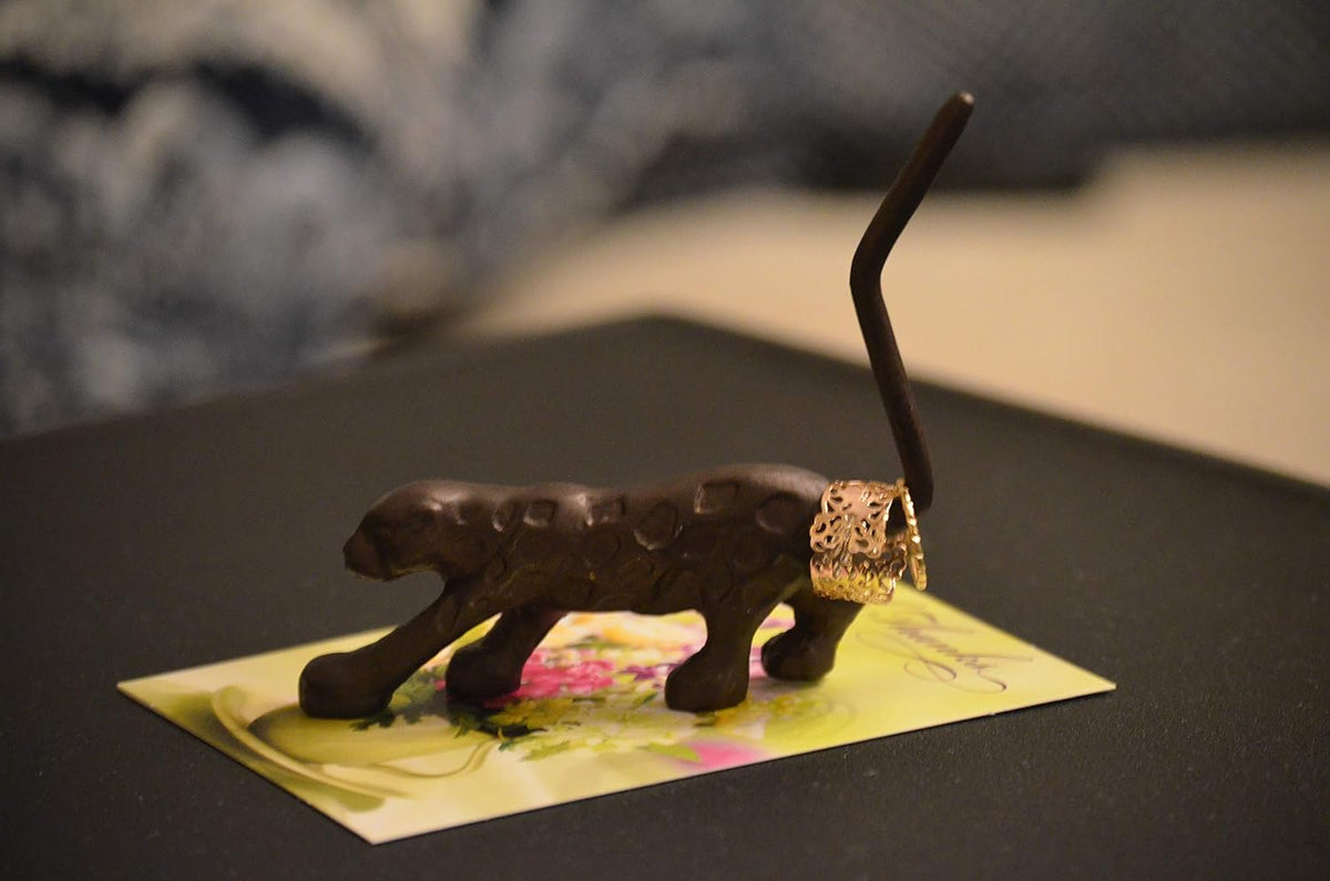 VIBHSA Collectible Wild Cat Animal Decoration Figurine Set