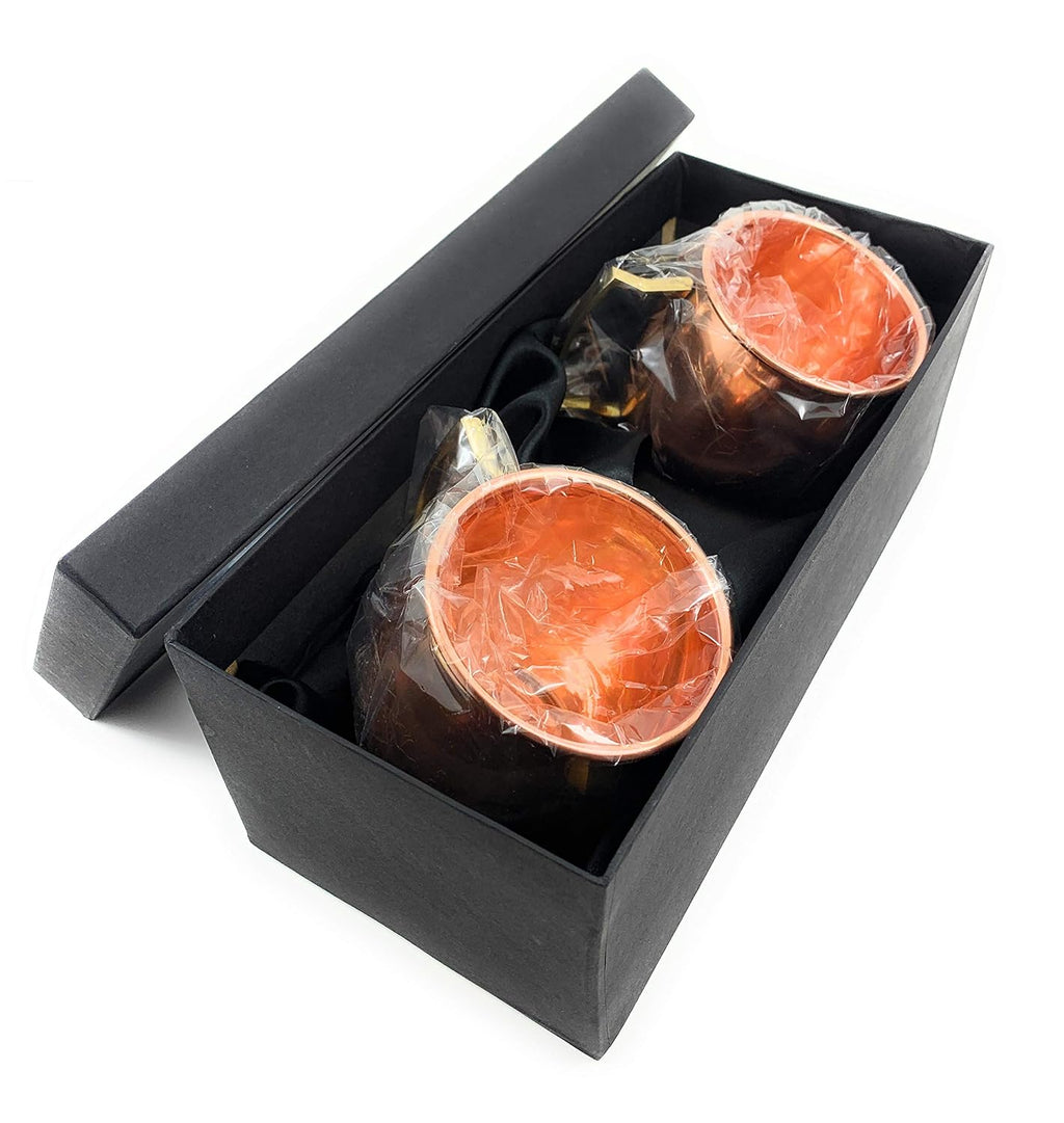 Handcrafted Moscow Mule Copper Mugs Set of 2