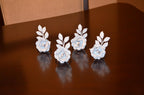 VIBHSA Flower Napkin Rings Set of 8
