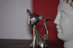 VIBHSA Cat Ring Holder Modern Jewelry Organizer (5.4 oz, 2.3" Tail)