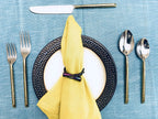 Handcrafted 4 Pieces Spoon Cutlery Set