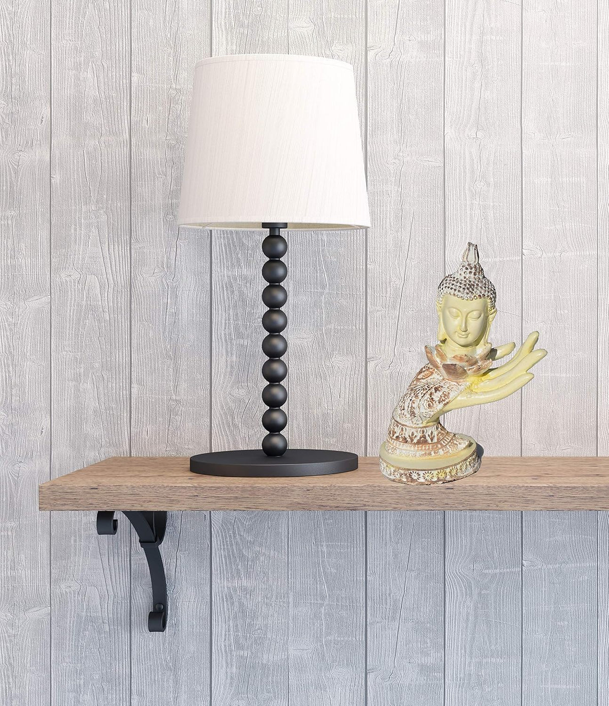VIBHSA Buddha Staute in Off White Color